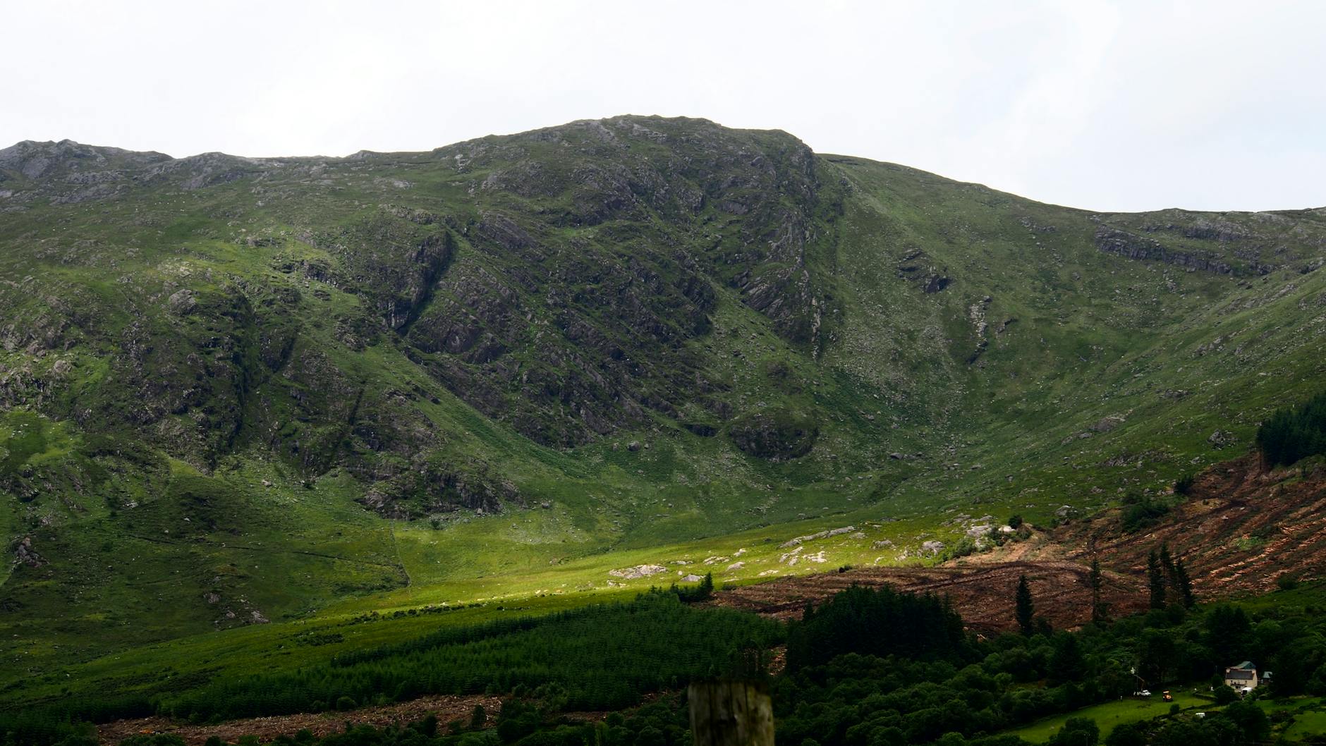 landscape photography of mountains